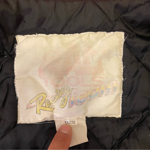 Vintage Mac Tools Racing Bomber Jacket - Checkered Flag Patterns - Men’s XXL - Picture 16 of 16